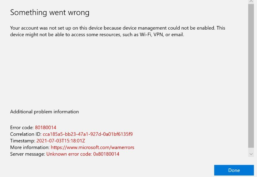 scdudes's tweet image. Struggling with #MSIntune error 80180014 during #Autopilot enrollment? Our guide covers fixing license assignments, user enrollment limits, and blocking policies for a smooth experience. Check our troubleshooting checklist!
systemcenterdudes.com/how-to-fix-int…

#SCCM #ConfigMgr