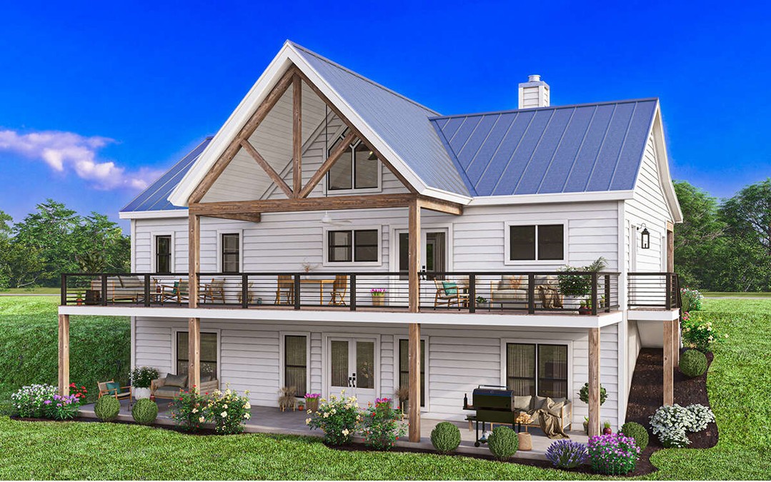 Plan 940-00468 is a beautiful country home with 1,485 sq. ft., designed to feel warm and inviting the moment you step inside. 

✨ 2 bedrooms | 2 bathrooms

 Explore the full plan with the link to our website:  bit.ly/3IiAlSj