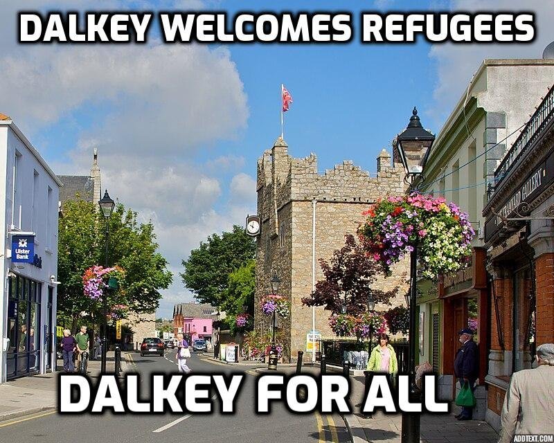 DublinTaxiDave's tweet photo. Dalkey needs diversity.

They should build an IPAS centre for illegal unvetted men in Dalkey.

#DalkeyWelcomesIPAS
#DalkeyWelcomesRefugees 
#DalkeyForAll
#IrelandisFull https://t.co/fq3ikYOpgr