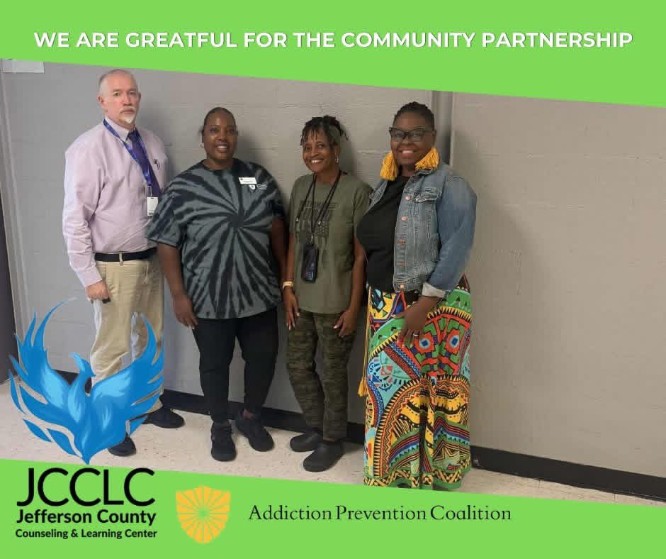 We are excited about our  partnership between JCCLC and the Addiction Prevention Coalition APC)!

Thanks to our counselor, Ms. Jones, the APC will now be providing invaluable sessions for our students and their families.
