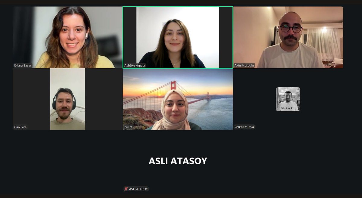 yazilimcikisi's tweet image. 1 ay önce kurmuş olduğum kitap kulübünün ilk kitap kritiğini gerçekleştirdik🥳☺️
Katılımcılar harikaydı, yaklaşık 1 buçuk saat süren keyifli bir görüşme oldu. Kulübe katılmak isteyenlere kapımız açık 😇
Teşekkürler @akinmoroglu @BusraZurnaci @wolkanca @GireCan @byardlara…