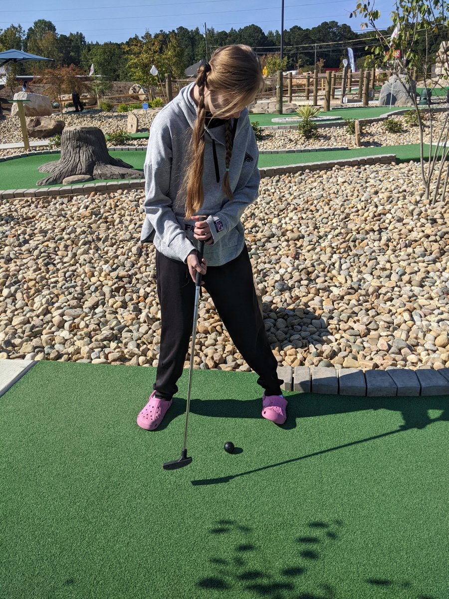 JSS1984's tweet photo. A big thank you to Putter’s Point for creating a space where all our friends are welcome and can play the game together. It is truly wheelchair accessible. We had a wonderful time. Thank you to Anthony Williams for his kindness and professionalism. The staff there is wonderful! https://t.co/CHWsBlHMuL