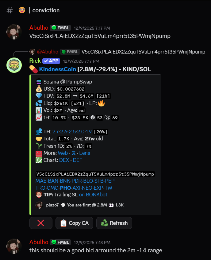 WeFmbl's tweet photo. Conviction pays off.

$Kind

2m > 39.4m https://t.co/l0HLbJZdyG