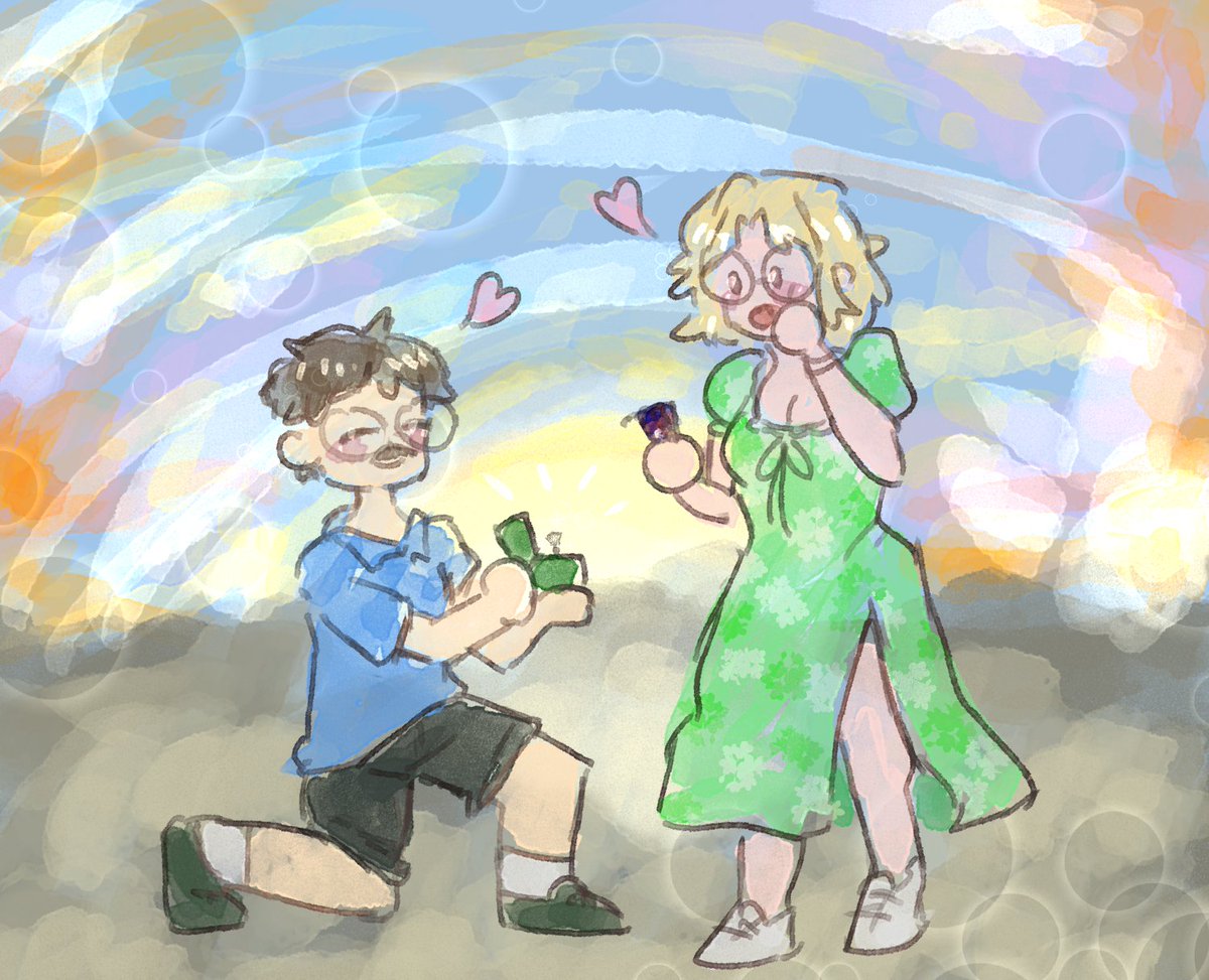 still feels like a dream 💙💚