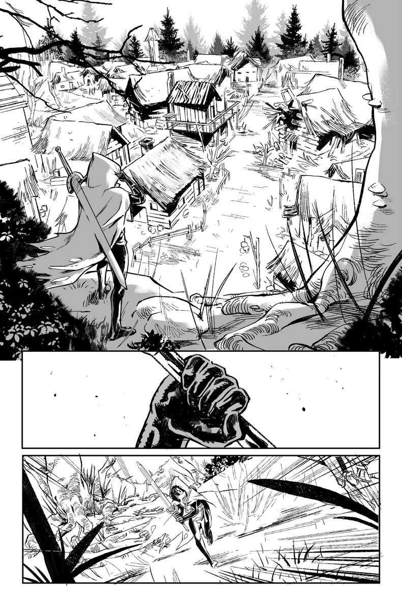 Billy with Teddy's Excelsior star-sword in Wiccan: Witches' Road mini.

Art by Andy Pereira 🇧🇷

#Hulkling #Wiccan #Wickling