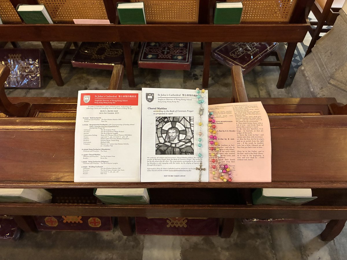 AgnesCheung99's tweet image. Got my Alpha group to do a Happy Birthday video to Pope Leo 🥳🎂🎉 on EWTN News 🤩 on 14 Sept,the Exaltation of the Holy Cross ✝️🧎🏻‍♀️🙇🏻‍♀️

Full compilation video link :-
youtu.be/x2OFj-wPSmE?si…

@Pontifex @ewtnvatican
@ewtnnewsindepth
#immaculateconception #stjohnscathedral_hk