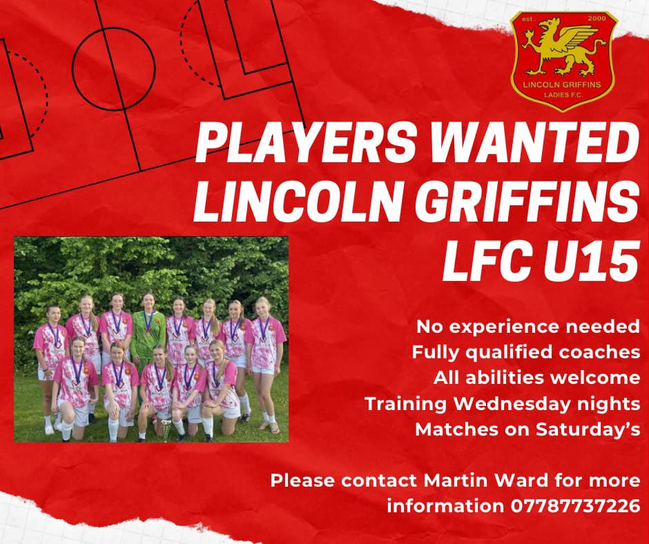 Lincoln Griffins Ladies FC (@ladieslincoln) on Twitter photo 