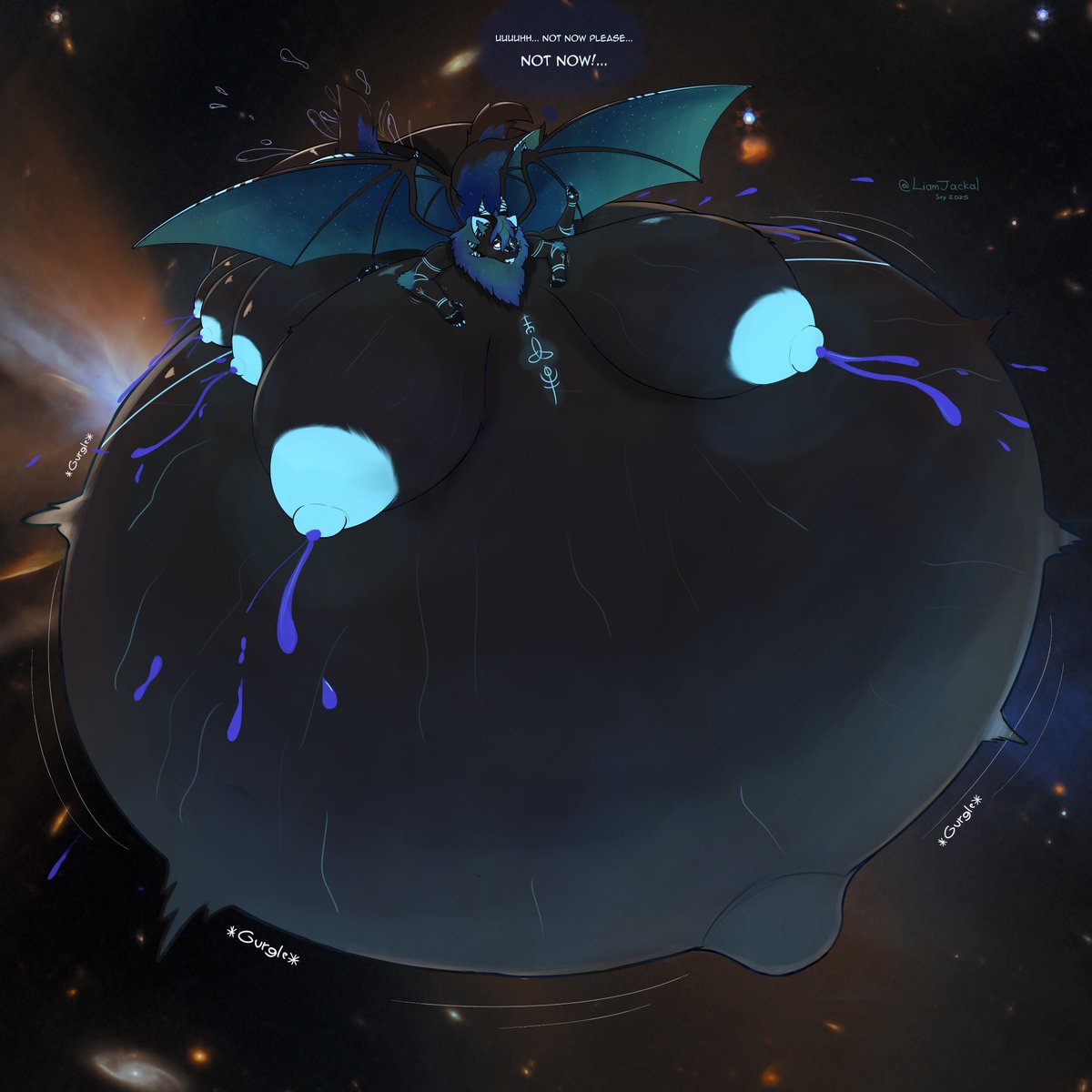 Hmm, a few of the goddess Astrid's minions scattered in interstellar space~ Would this be problematic?

Thanks for your support Astrid (WeirdFatSnake in TG)~