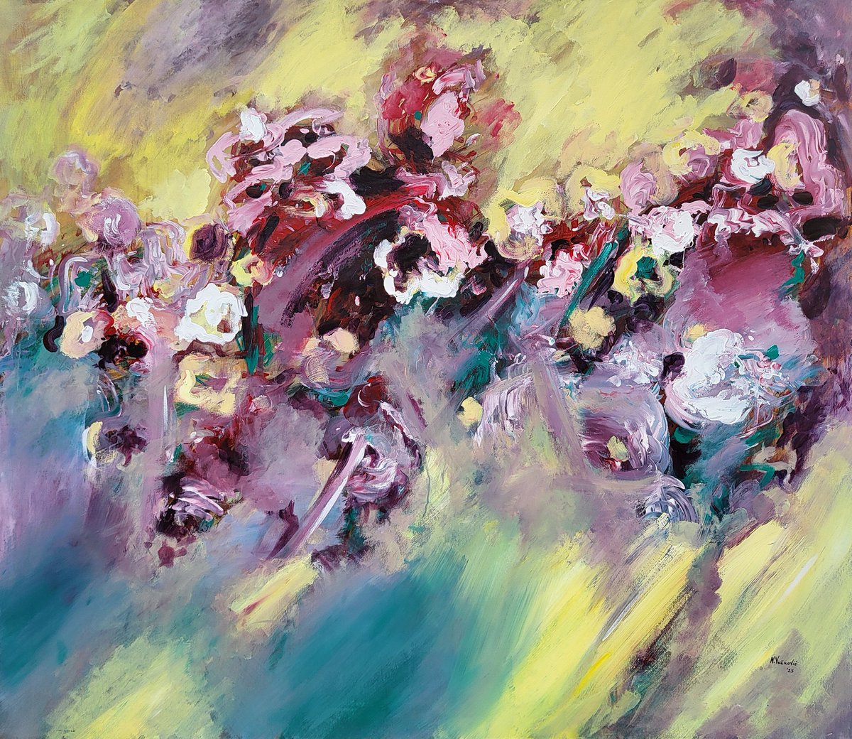 artvuckovic's tweet photo. Dodir nežnosti, 130 x 150 cm, akrilik na platnu, 2025.
#artvuckovic https://t.co/Y2By5JZmjD