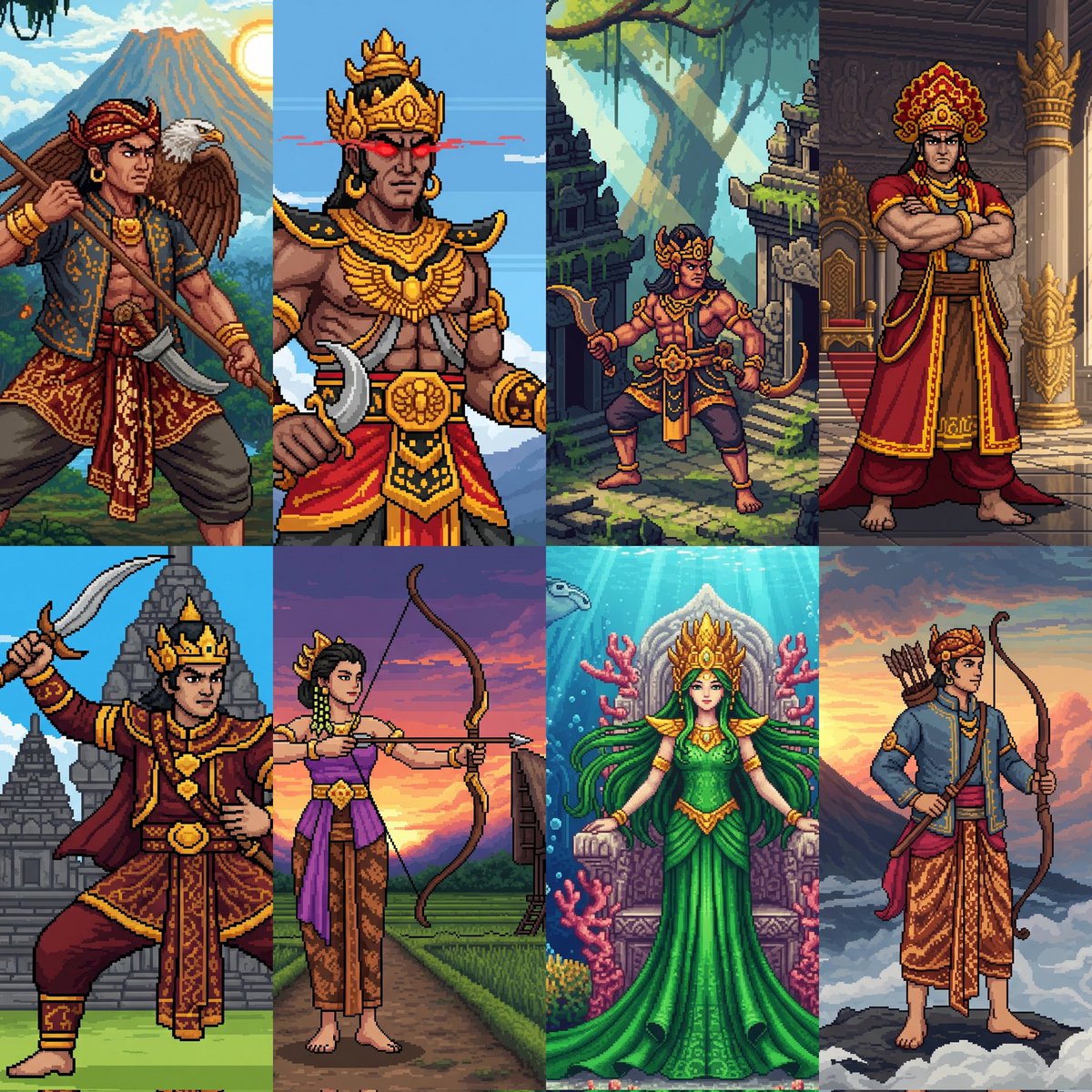 Nusalegends's tweet photo. #NusaLegends #IndonesianMyth #NFTArt #CryptoArt #DigitalWarrior #EpicNFT #MythicCollection #LegendaryNFT #NFTIndonesia #MythOfNusantara #ArchipelagoLegends #CryptoCollectibles #PixelArtNFT #MythicWarrior #NFTCommunity
COMING SOONโจ
Timeless legends, now collectible! โ๏ธ https://t.co/Yan7DI2HR0
