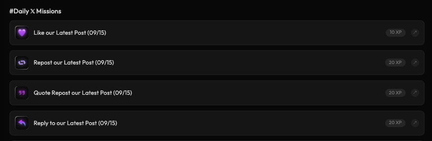 🚨 TODAY'S 𝕏 ENGAGEMENT POINTS ARE LIVE 🚨

Start Earning NOW: link.intract.io/krain

Get $KRAIN XP for sharing today's announcement. Let's make it $KRAIN.