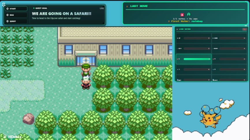 PumpPlaysGames's tweet photo. Finally made it to the Safari Zone!!

The Trainers at #PumpPlaysPokemon have finally made it to the best spot to catch some Pokemon!! 

Come join in and help us find the super rare Pokemon! Maybe you’re lucky enough to find the first Shiny? https://t.co/tT6jJbwnLA