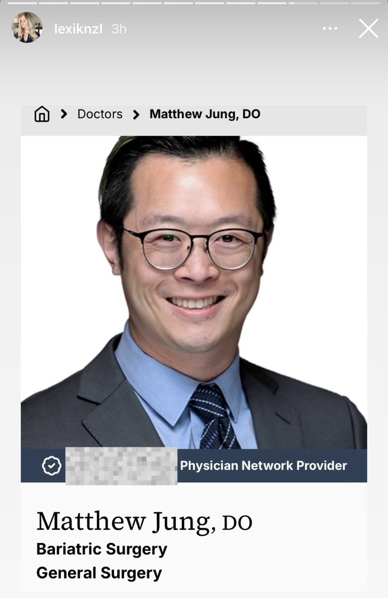 🚨BREAKING UPDATE: New Jersey doctor Matthew Jung, who celebrated Charlie Kirk’s assassination, has resigned from Englewood Hospital.

Lexi Kuenzle, a nurse who was suspended for calling him out, has been reinstated.

All of this was made possible thanks to people like you who