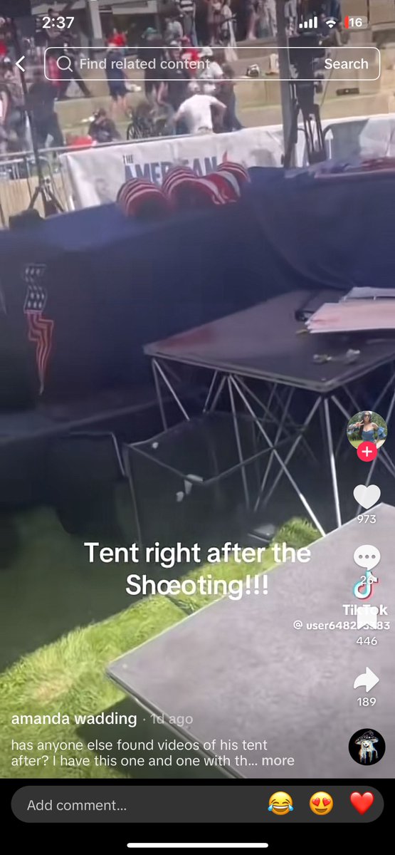 rachieface's tweet photo. @FlatEarthDaveX There was a small pooling on his platform. https://t.co/mYHYNZBerI
