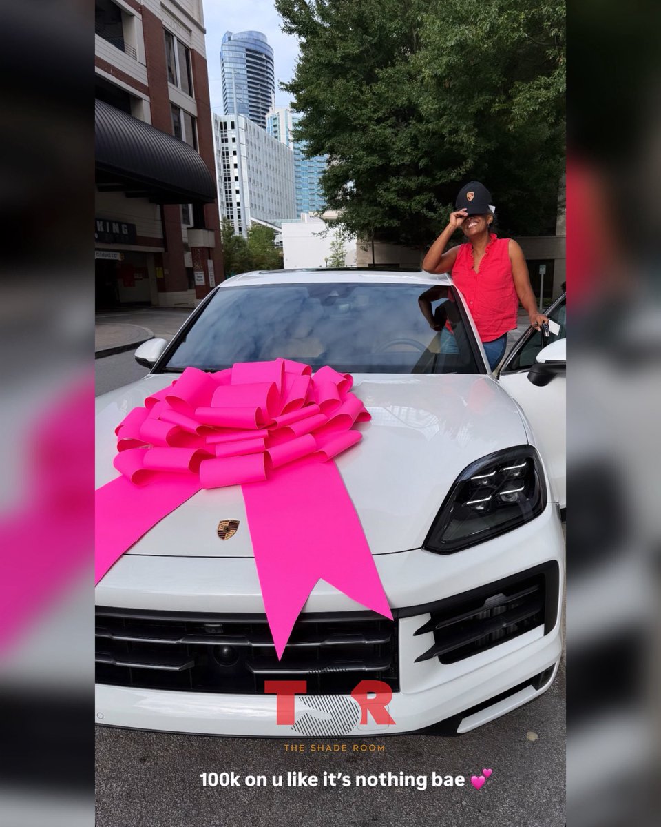 TheShadeRoom's tweet photo. Rubi Rose dropped $100k and surprised her mom with a Porsche for her birthday. 🎉❤️ ✍🏾: #TSRStaffJW https://t.co/lSSSMpbpzx