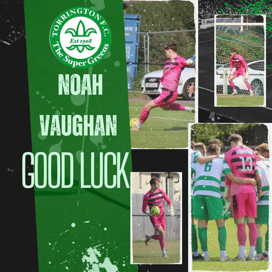 We would like to wish Noah Vaughan all the best as he relocates to Bedfordshire
2 penalty saves, 1 man of the match, and many vital saves. 

Thank you, Noah - Best of luck in the future 

Once a super green, always a super green 💚 🤍

#supergreens