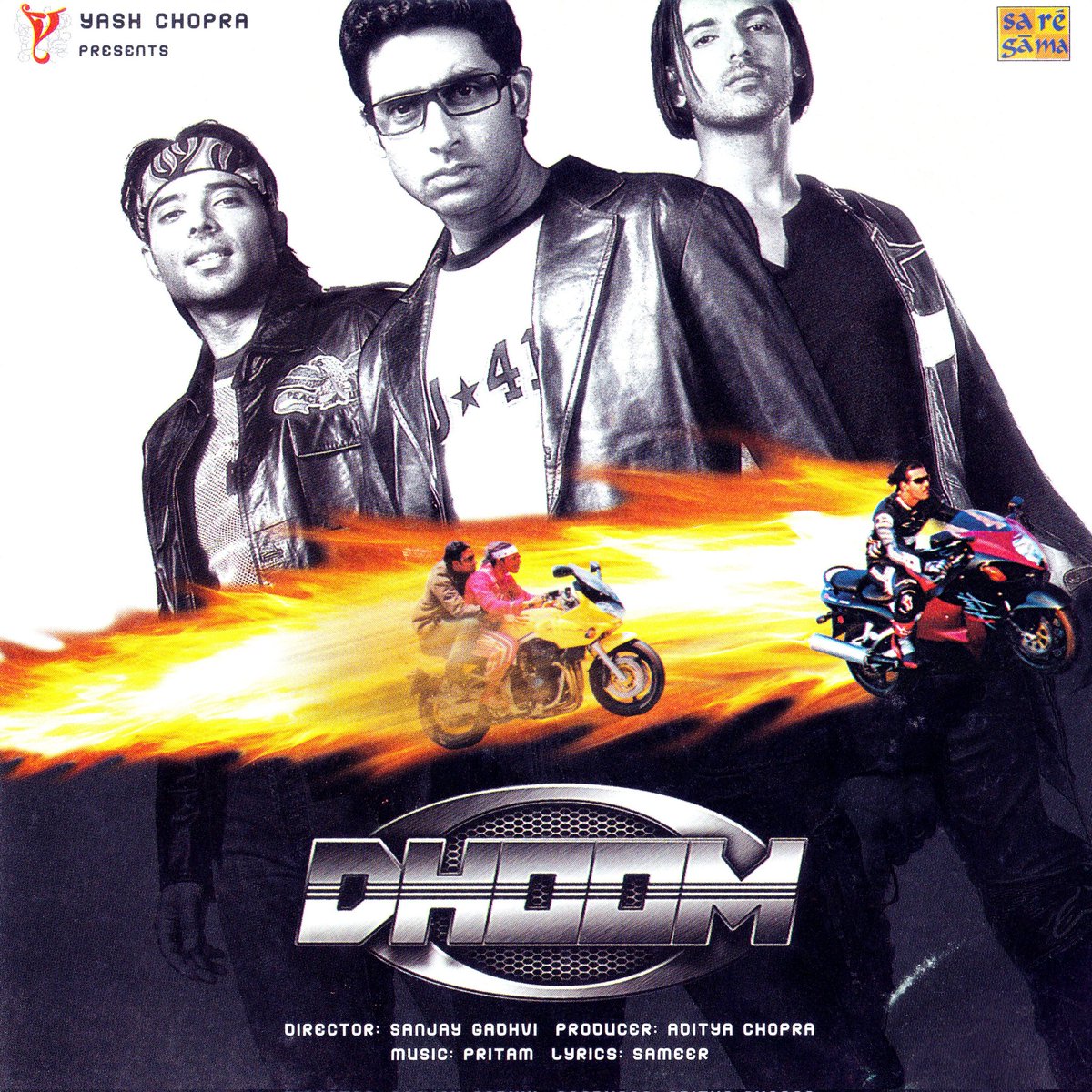 MovzMusicals999's tweet image. #21YearsOfDhoom

Slick and Stylish Action drama made on the lines of #Tangoandcash #Lethalweapon #Oceanseleven and #fastandfurious

#Dhoom Audiocd @yrfmusic

@ipritamofficial musical

@juniorbachchan #johnabhraham #udaychpora #sanjaygadvi #vijaykrishnaacharya @yrf

27-08-2004