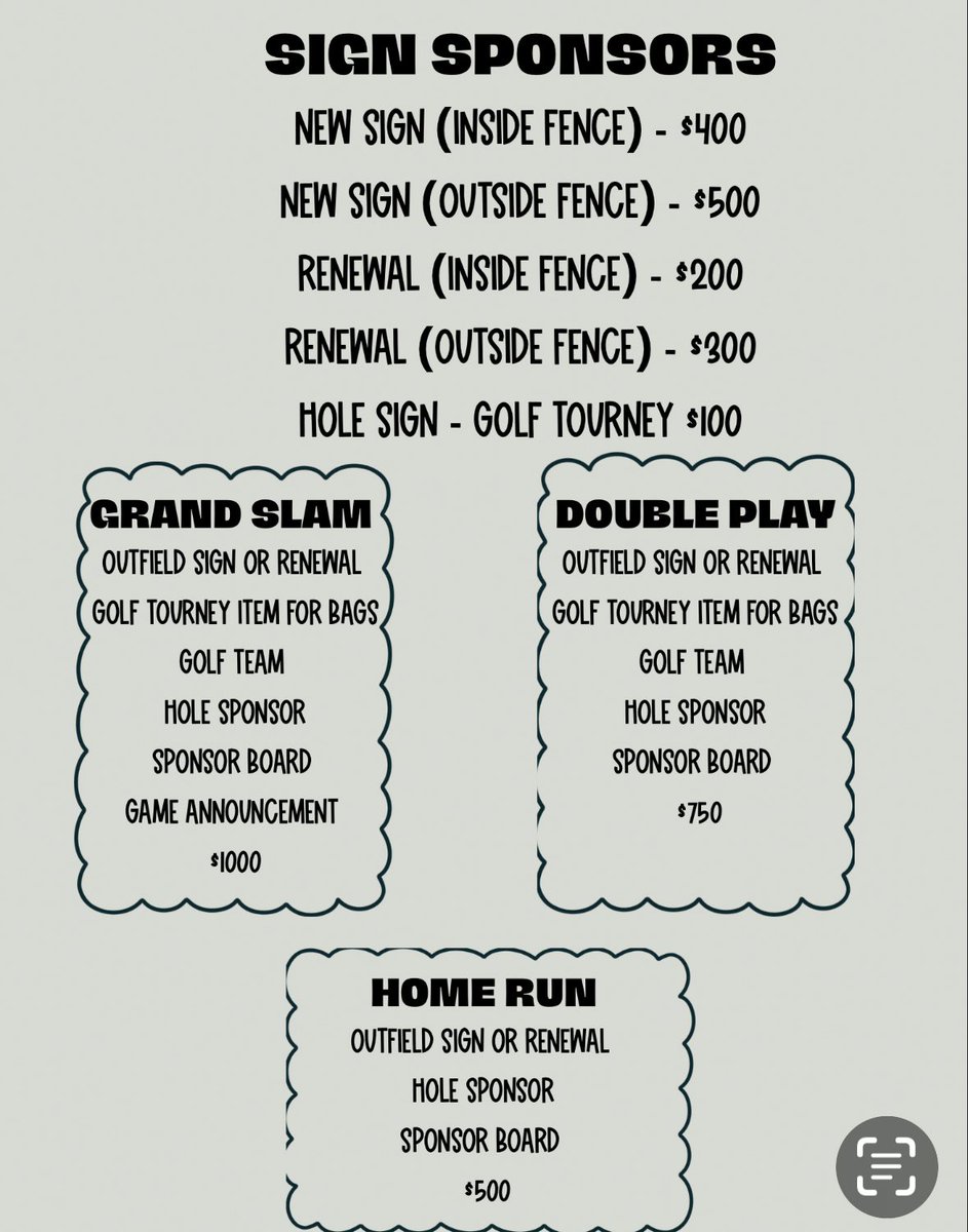 That time of year again. 
Help out the 2026 <a href="/EagleBaseballTN/">Eagleville Eagles Baseball</a> crew and have a great fall Friday! 🦅⚾️⛳️