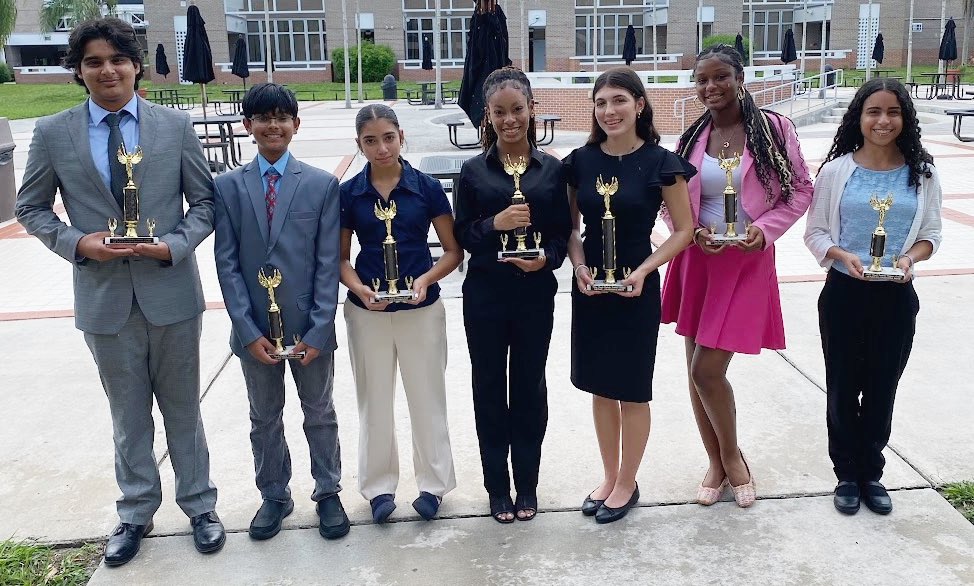Bronco Speech &amp; Debate sent 42 students to Olympic Heights High School to compete against 20 other schools. Three hundred sixty students competed in 10 different events.