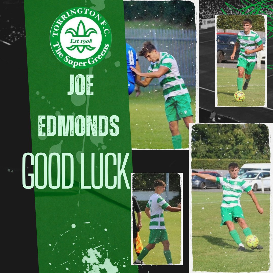 Like buses and goals against on Saturday, 2 come at once

A breath of fresh air since coming into the club from Barnstaple

Joe has earned himself a place at University in London

Once a super green, always a super green - Good luck, Joe 💚🤍

#supergreens