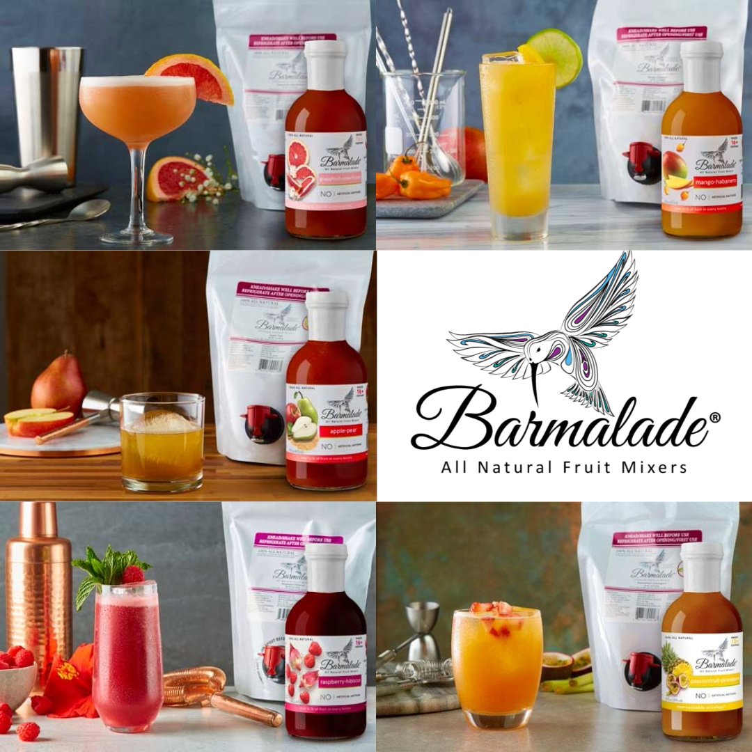 RealBarBook's tweet image. 🍹 Bold. Natural. Unforgettable.

Barmalade® brings flavors like Mango-Habanero, Blood Orange-Guava &amp;amp; Raspberry-Hibiscus to every pour.

Discover them now on The Bar Book app 🍸📲
👉 thebarbookapp.com/businesspublic…
#TheBarBook #Barmalade #CocktailMixers