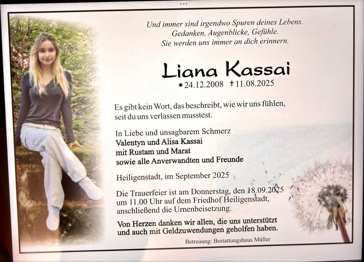 rebew_lexa's tweet image. Mein herzliches Beileid an ihre Familie und Freunde in dieser schweren Zeit.