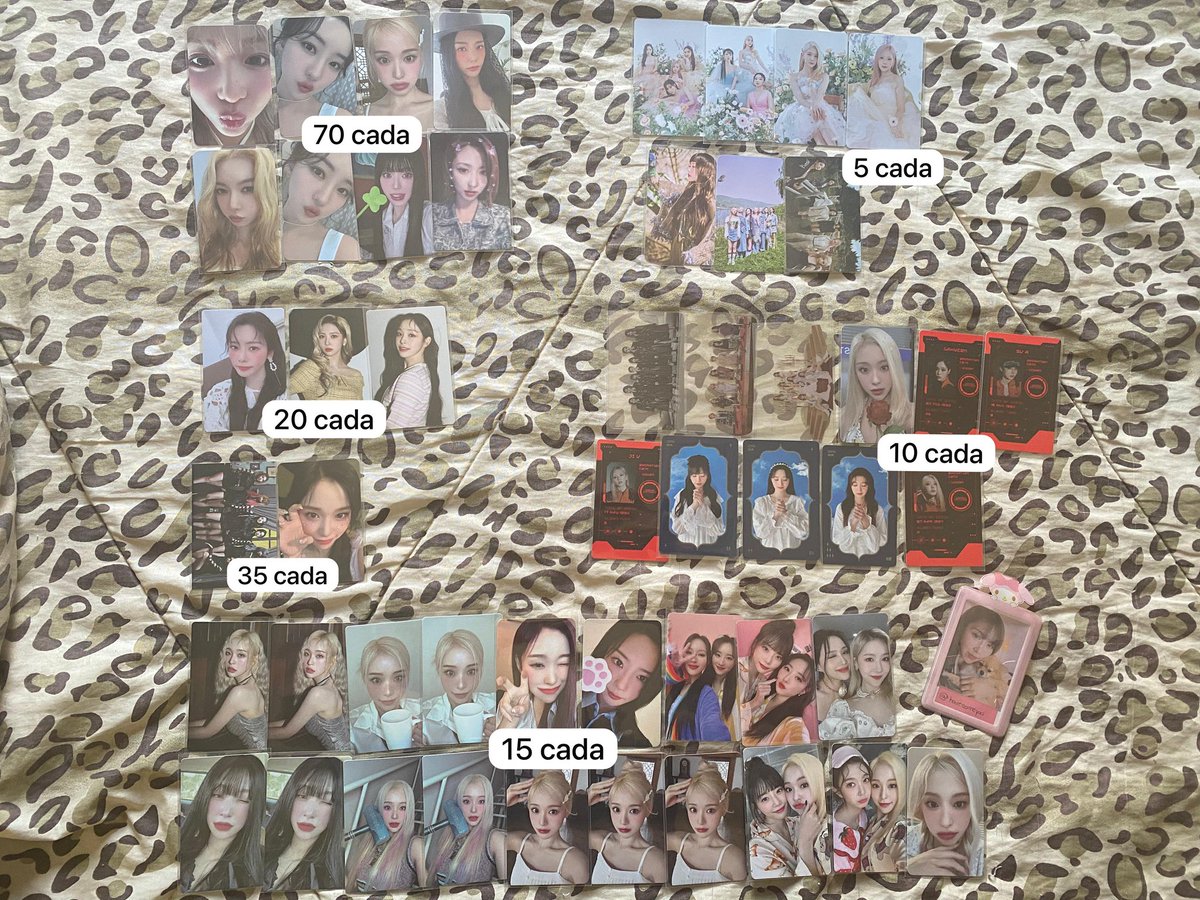 wenheartyu's tweet photo. [VENDO/VENDA/DREAMCATCHER] 

valores na imagem + frete

🌷 envio pelo superfrete, prazo de 3 semanas
✨ +450 feedbacks no instagram havesomeyoo

@dreamcatchervt https://t.co/CRo77IVLK5