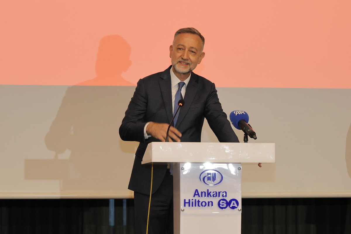 MFATurkiye's tweet photo. Deputy Minister Ambassador Levent Gümrükçü attended the National Day Reception of El Salvador and delivered a speech. https://t.co/t6m0SRwpmm