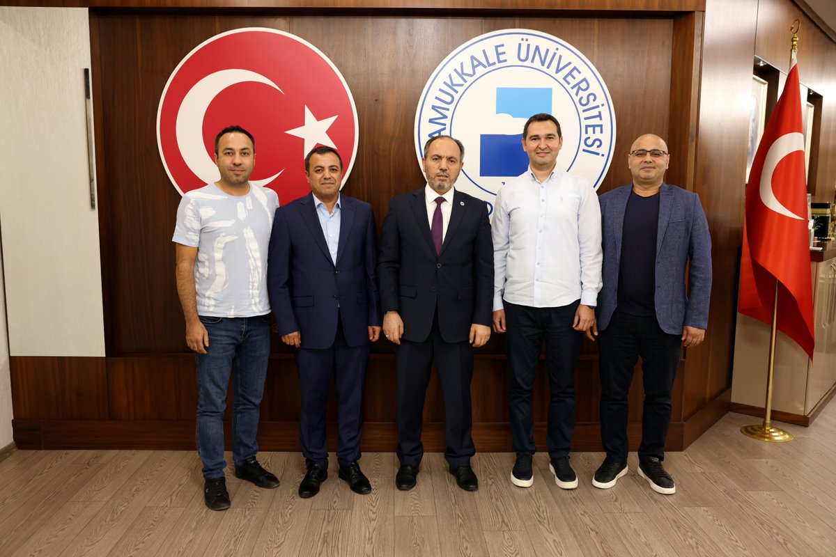 Pamukkale Üniversitesi Rektörümüz Sayın Prof. Dr. Mahmud GÜNGÖR'ü makamında ziyaret ettik. Sayın Rektörümüze misafirperverliği ve verdiği bilgilerden dolayı teşekkür ederiz.

<a href="/pauedutr/">Pamukkale Üniversitesi</a> 
@osmankurt82