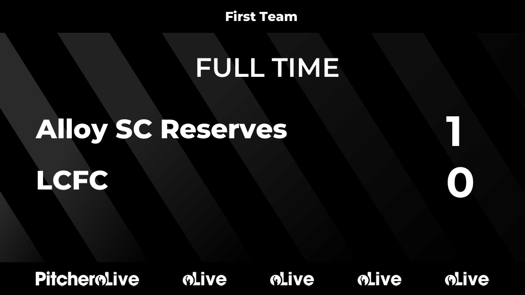 FULL TIME: Alloy SC Reserves 1 - 0 LCFC
#ALLLCF #Pitchero
pitchero.com/clubs/lancaste…
