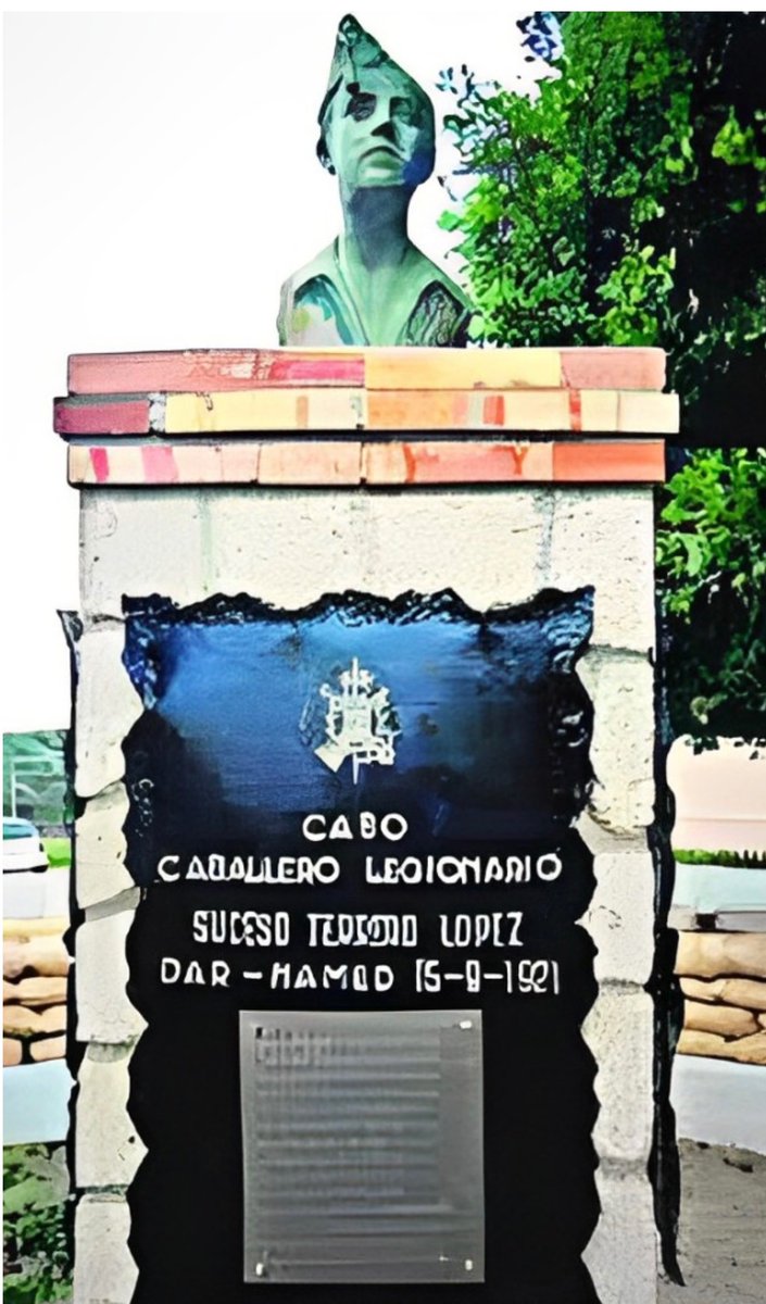 🇪🇸💥 #EfeméridesLegionarias

🗓️ 16 de septiembre de 1921.
Aniversario del sacrificio en el Blocao de Dar Hamed, también conocido como “El Malo” o “El Blocao de la Muerte”.

💔 20 hombres, entre ellos el Teniente José Fernández Ferrer y el Cabo Suceso Terrero, resistieron hasta el