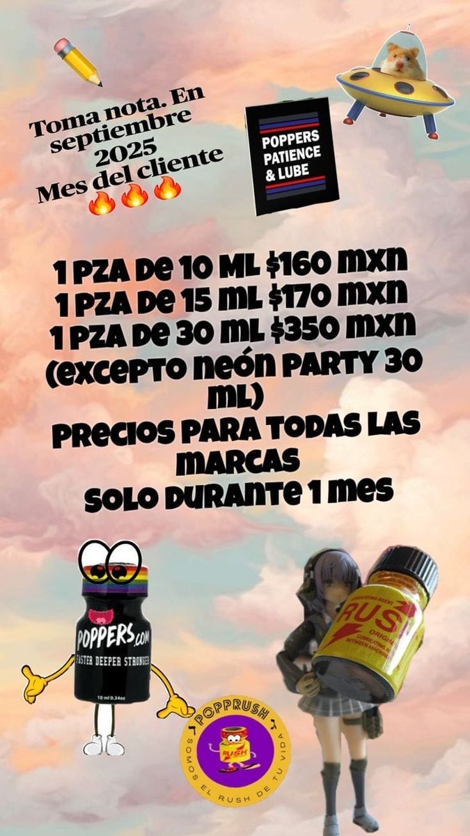 menx_underwear's tweet photo. #TiendaDeChones #online POPPERS 🔥 🔥 🔥 #UnderwearCity 5653646170 WhatsApp  Telegram  Aquí nuestro CATALOGO GENERAL en Google drive  https://t.co/eNCYwXgdQ2 REMATES, PIEZAS UNICAS https://t.co/5sujXYWqb8 CATALOGO WHATSAPP CALVIN KLEIN https://t.co/IPx82eMbRP https://t.co/NK6B5Kq7tz