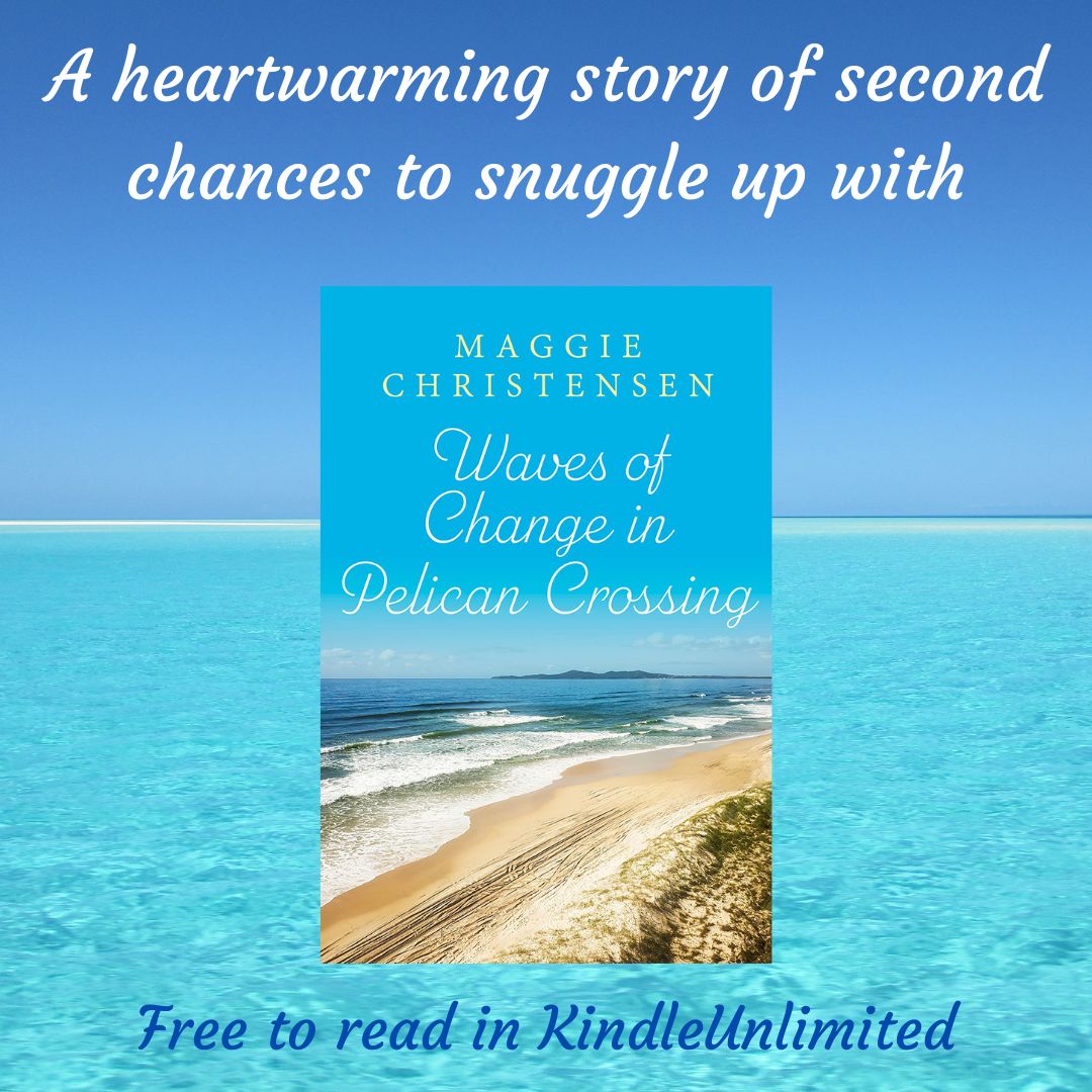 Another wonderful review.  Thank you @sudeshnalovesreading
"Maggie Christensen's Waves of Change in Pelican Crossing is a quiet, poignant novel about resilience and the strength to pursue new beginnings later in life."
mybook.to/Wavesofchange
