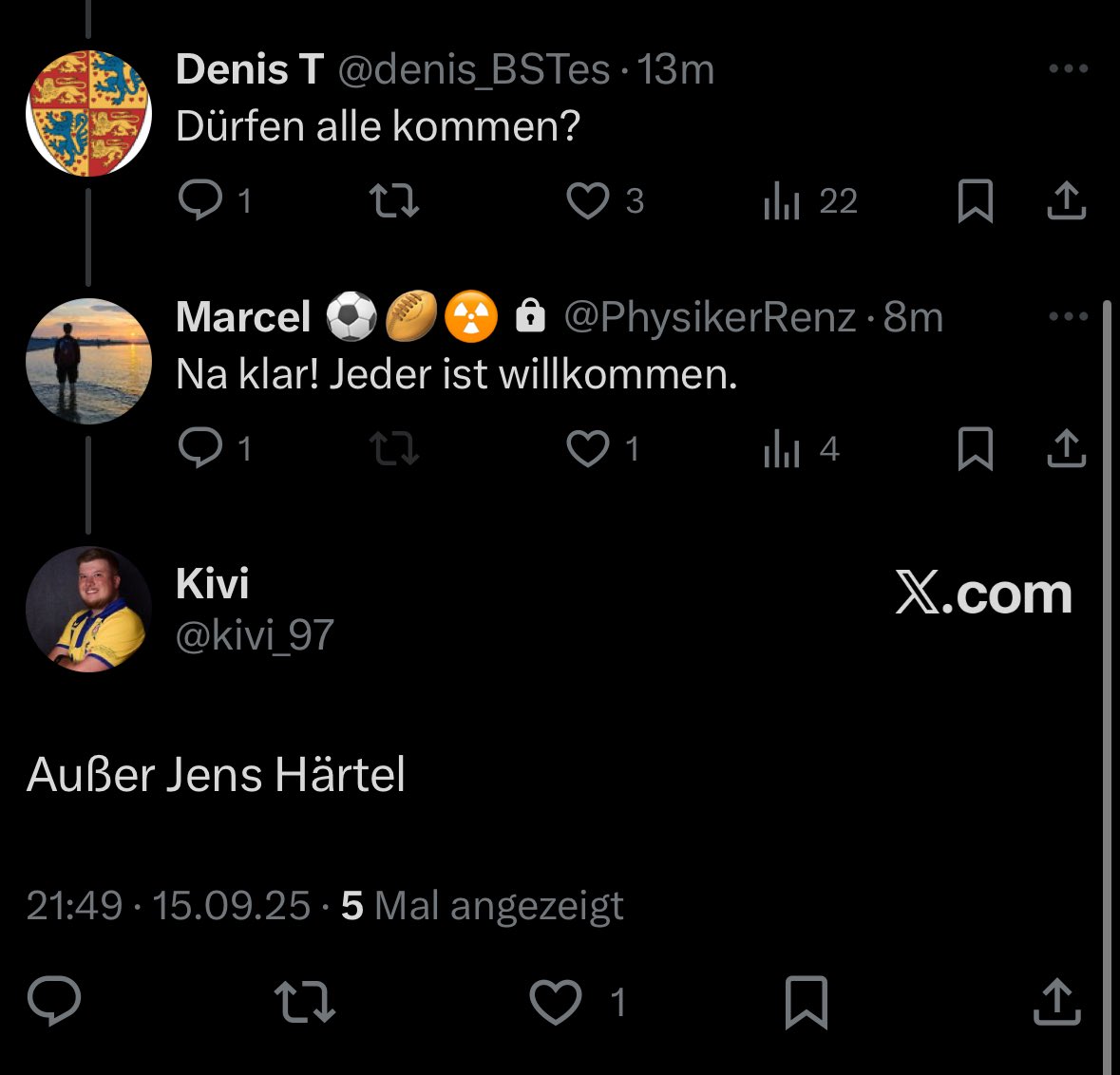 Diese Konversation sollte im Louvre hängen