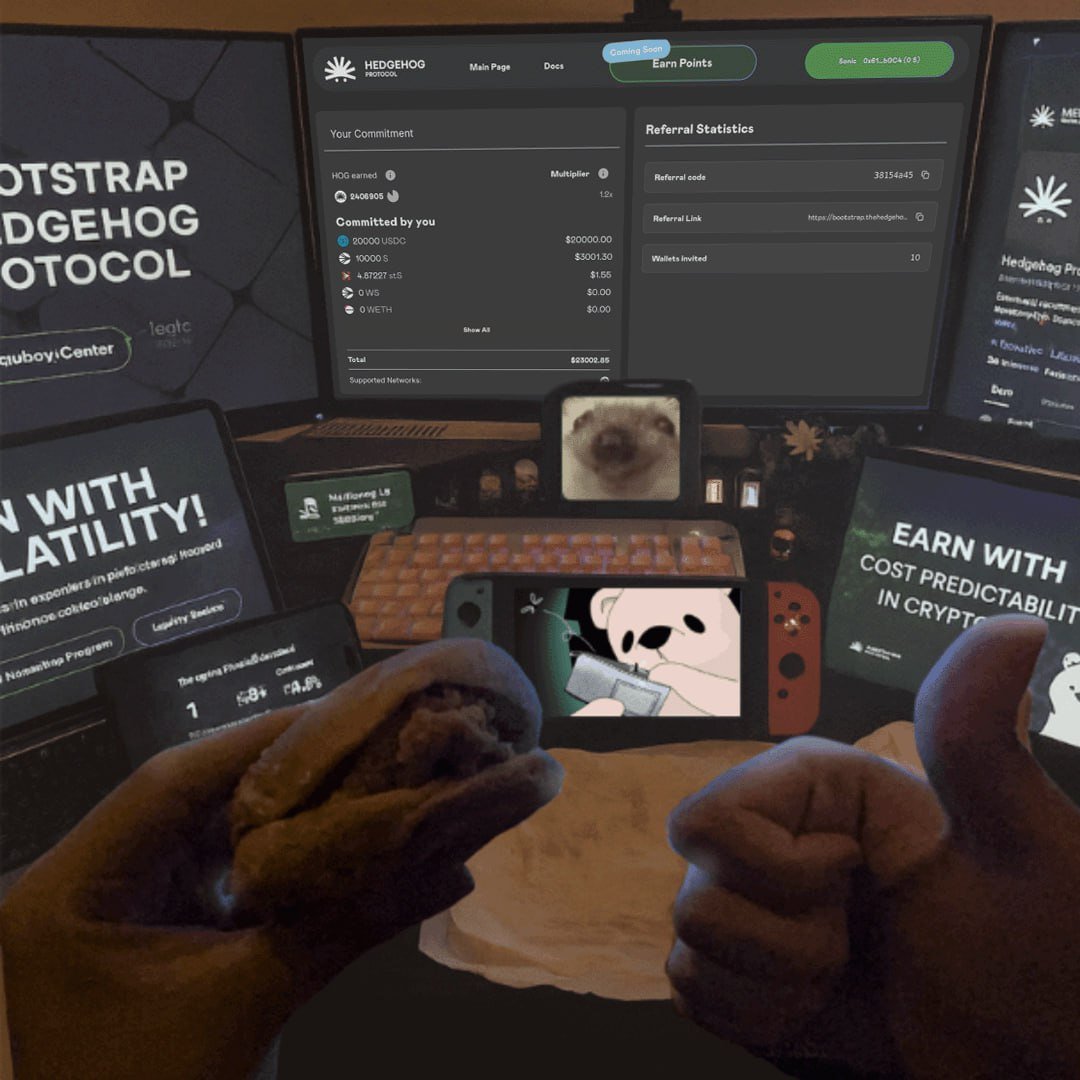 Just 9 screens of pure conviction.

Y’all out there yield farming… I’m running a blockspace command center.