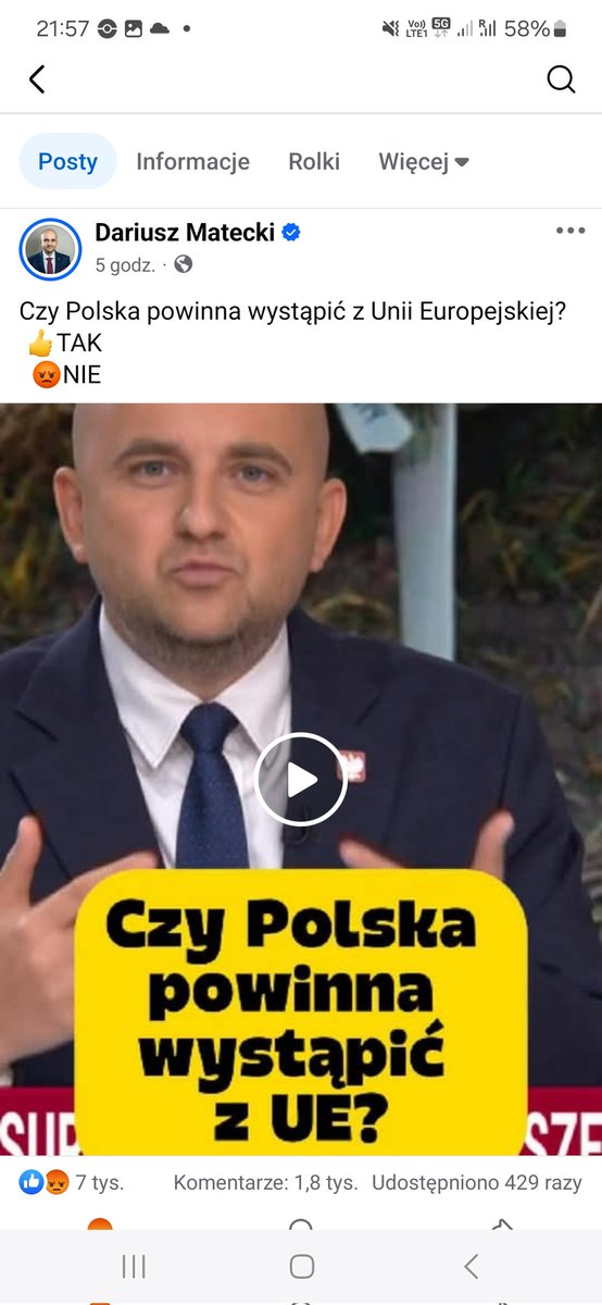 Po sytuacji z ruskimi dronami wyjścia Polski z UE może domagać się tylko albo kompletny idiota, albo ruski agent. Change my mind...
