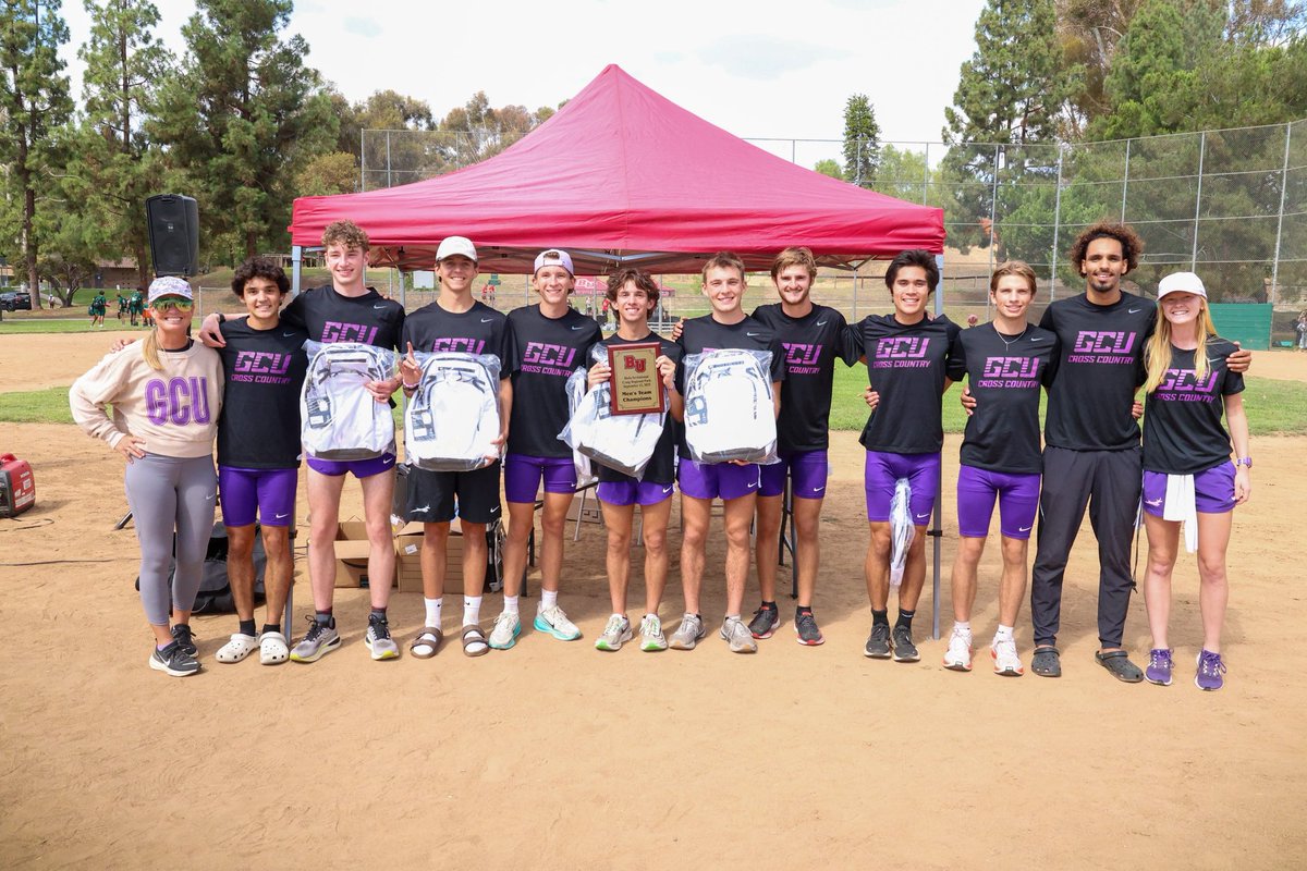 GCU_TrackXC's tweet image. This past weekend, XC showed out at the Biola Invitational with Men’s taking the title 🏆💪

Read the story here ⬇️
lopes.news/XC