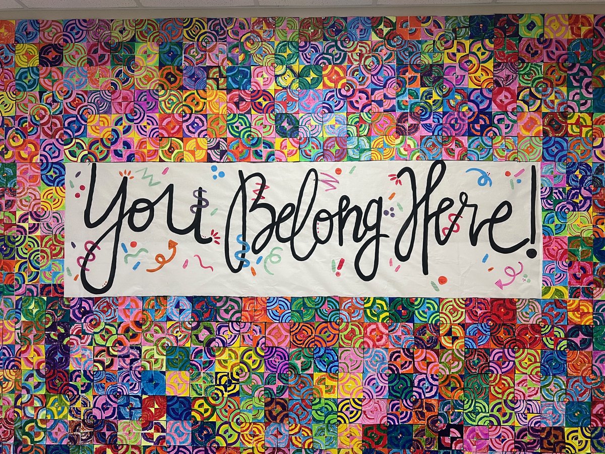 Happy #InternationalDotDay from Hutto Visual Arts and Hutto Elementary School!  Each student's unique dot is a vital piece of the puzzle - without you, our masterpiece is not complete!
<a href="/peterhreynolds/">Peter H. Reynolds</a> <a href="/DotClubConnect/">International Dot Day</a>