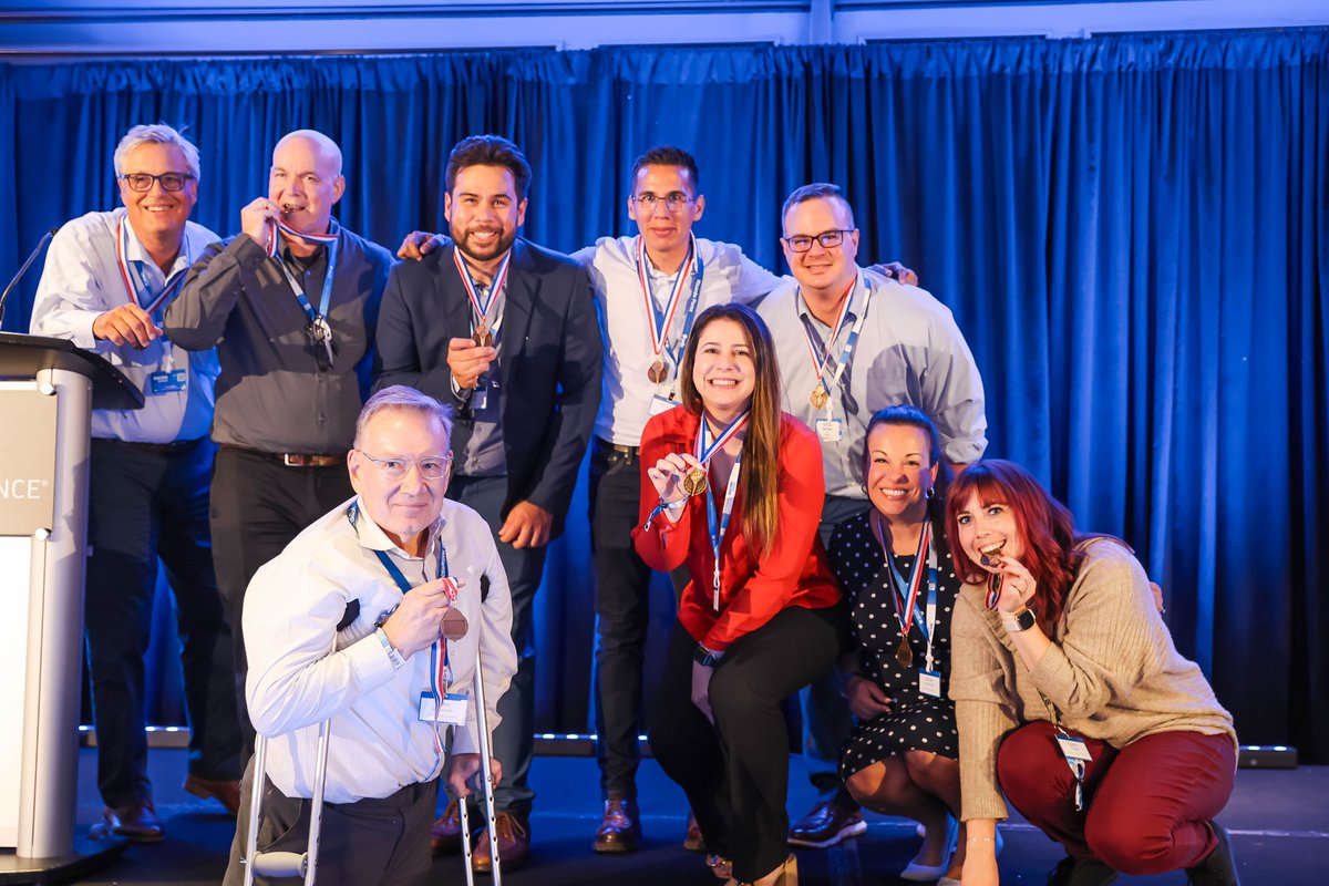 CodeCorp's tweet image. Last week, 120 colleagues from across the globe united in Baltimore. At our annual sales meeting, we focused on Building Better:
🔧 Solutions – Sharpening the efficiency we deliver across healthcare, government, and entertainment.
🤝 Support – Sharing insights to help users and…