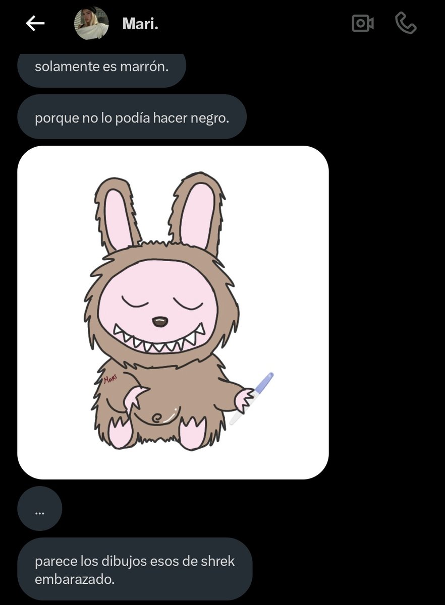 odio los labubus pero mari me hizo como uno embarazado...