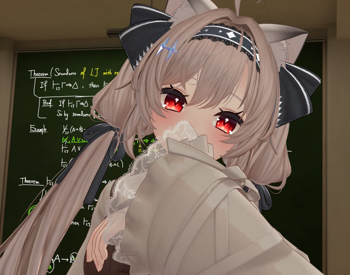 こりーさんに前回の層・圏・トポスゼミで何やったのかを解説していただけました　楽しかった！
そしてこれはウルトラスーパーかわいい舞夜ちゃん