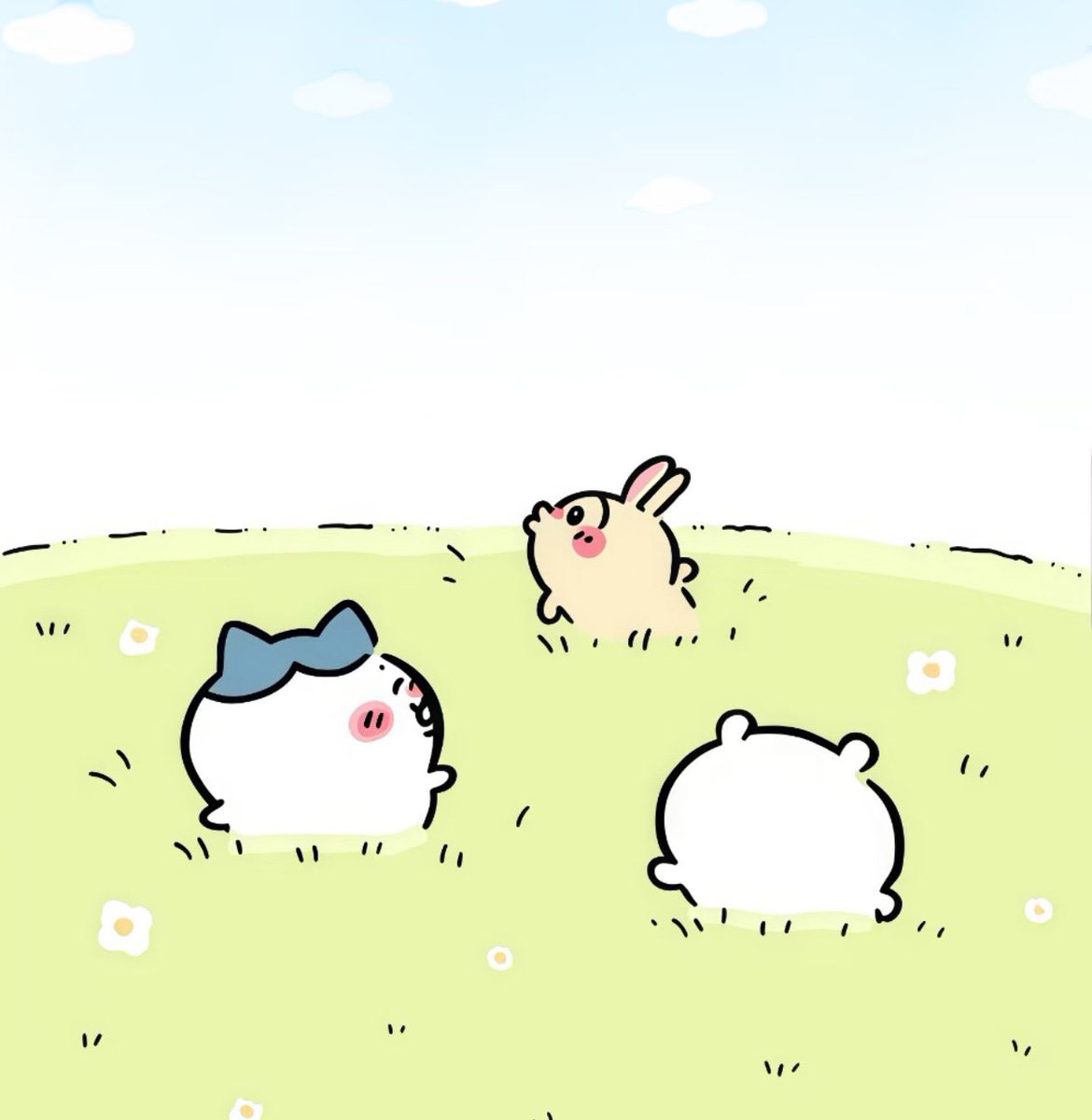 ziitaa314's tweet photo. Friendship comes first.🐰 https://t.co/dnJrwNz8NY