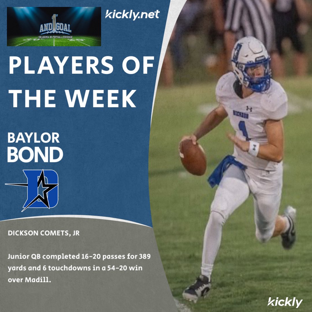 1st And Goal: OK HS Football tweet media