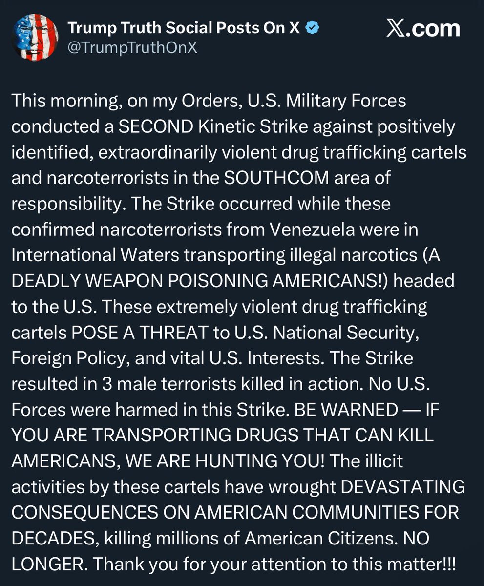 NEW from President Trump: