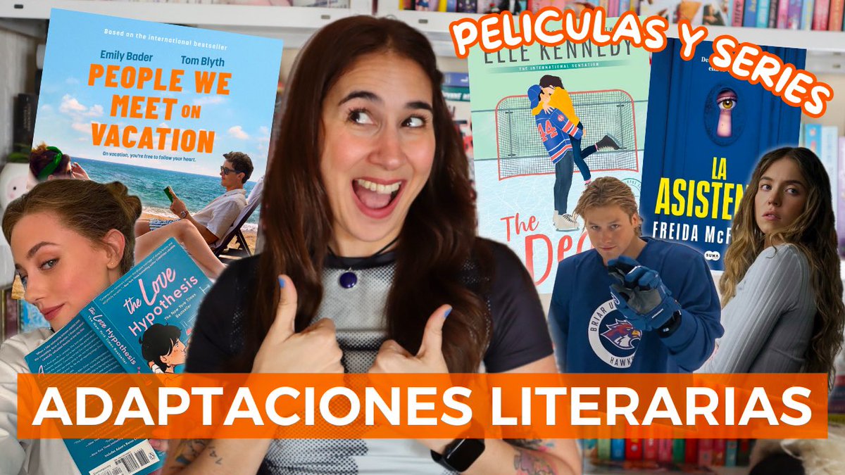 NUEVO VIDEO ❤️🍿✨

ADAPTACIONES LITERARIAS: LIBROS QUE SERÁN SERIES Y PELÍCULAS PRONTO
youtu.be/TWQcXCw7jFE