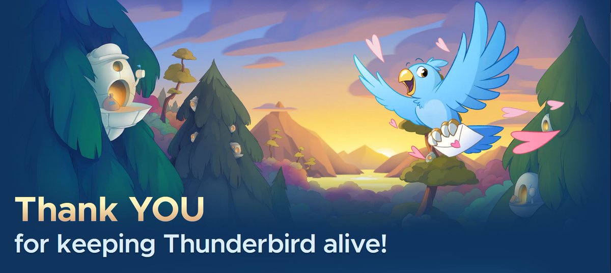 Kumarappan's tweet photo. I have been using #Thunderbird since 2006. Thanks :) @mozthunderbird https://t.co/8oLyrOIrjQ