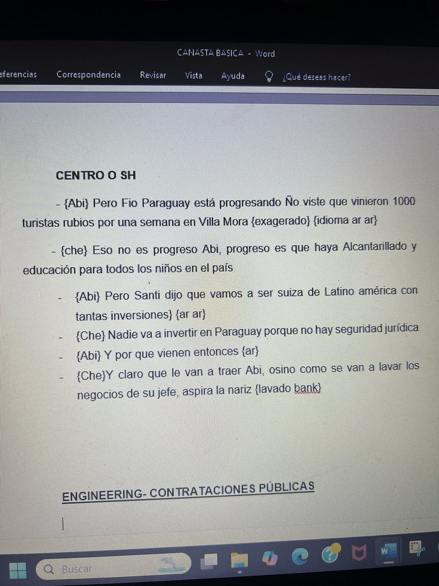 De hecho ☝🏽 Yo escribo en Word mis investigaciones :)
