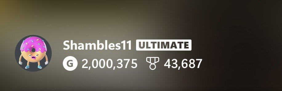 So do you know anyone with 2 Million GamerScore?

Now you do