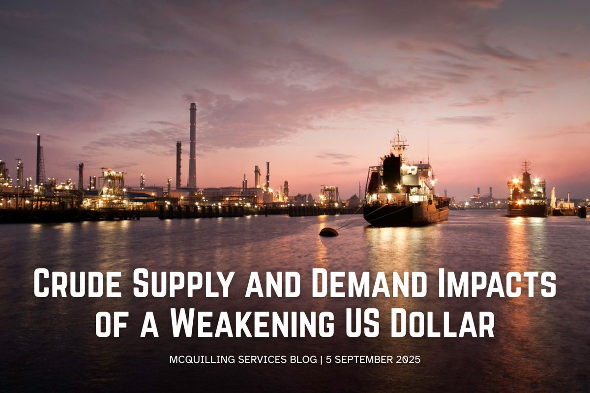 McQPartners's tweet photo. "A US interest rate cut paired with a Japanese rate increase would result in a weaker US $ and slower demand..." Read more: https://t.co/8jjg1ADyFY

#oott #usdollar #crudetankermarket #oilandgas https://t.co/PEP13t1kiM