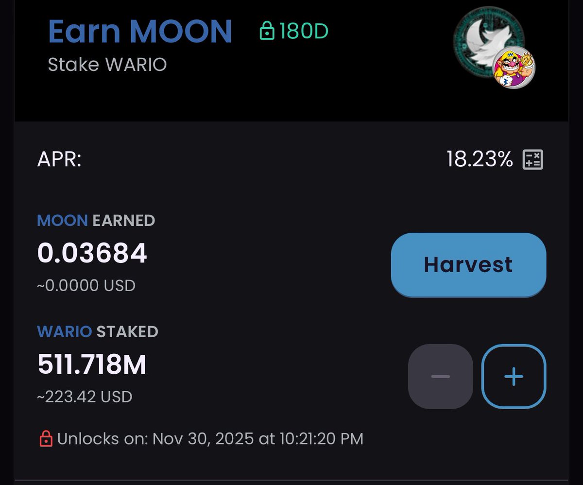 CR0BULL's tweet photo. @RyoshiBaby I did it ! 500 million $Wario , and locked! Bam goal achieved 🌋🌋🌋
#crofam #letsCRO #Wario https://t.co/nIDZDBwi7L
